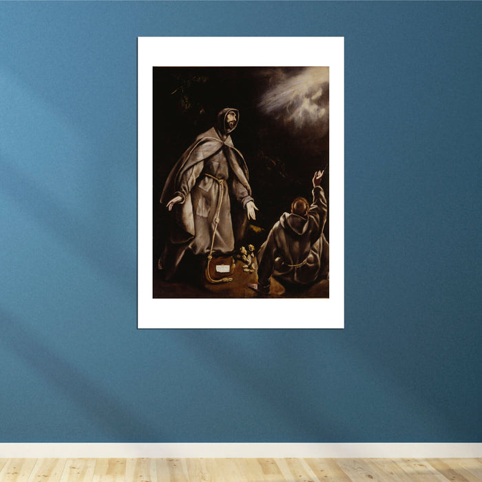 El Greco - workshop - Saint Francis in Ecstasy