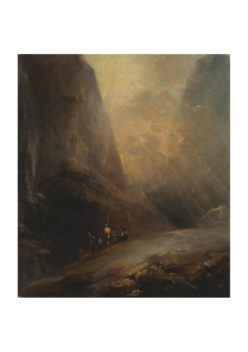 Elias Martin - Mountain Landscape With Banditti