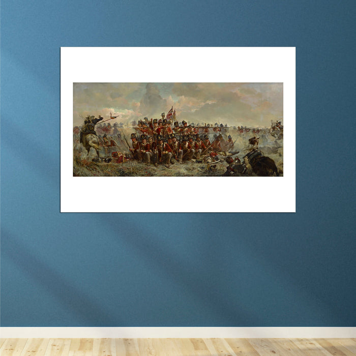 Elizabeth Thompson - The 28th Regiment At Quatre Bras