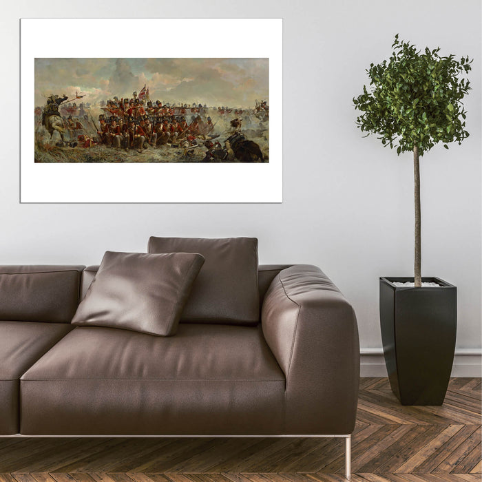 Elizabeth Thompson - The 28th Regiment At Quatre Bras