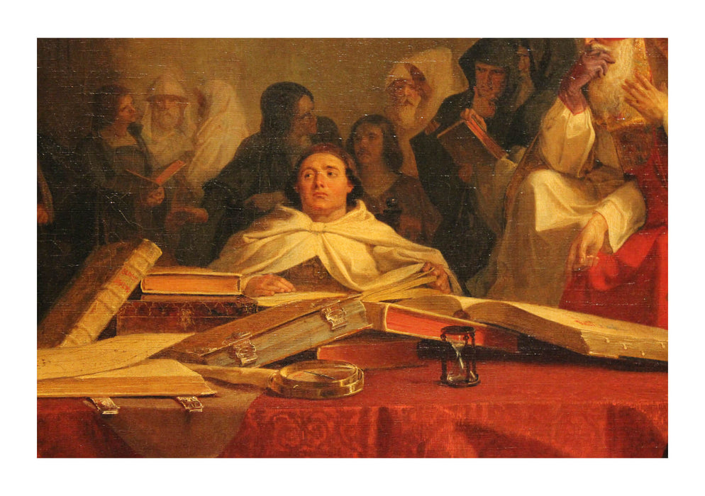Emanuel Leutz - Christophe Colomb devant le conseil de Salamanque