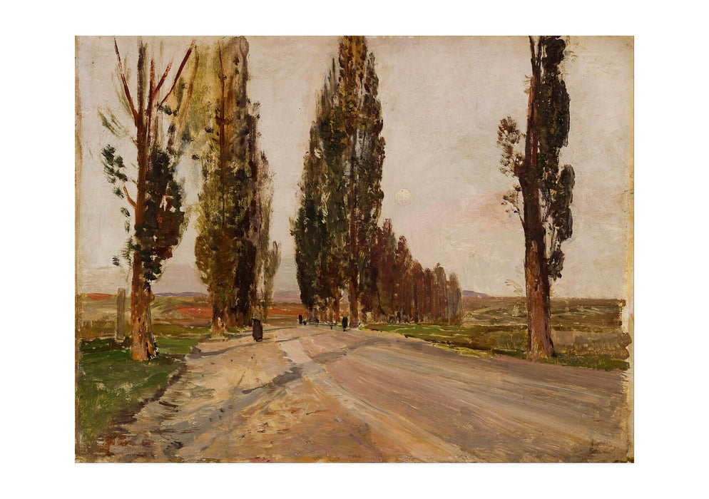 Emil Schindler - Boulevard Of Poplars Near Plankenberg