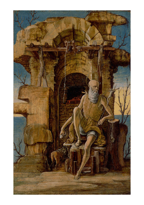 Ercole De'roberti - Saint Jerome In The Wilderness