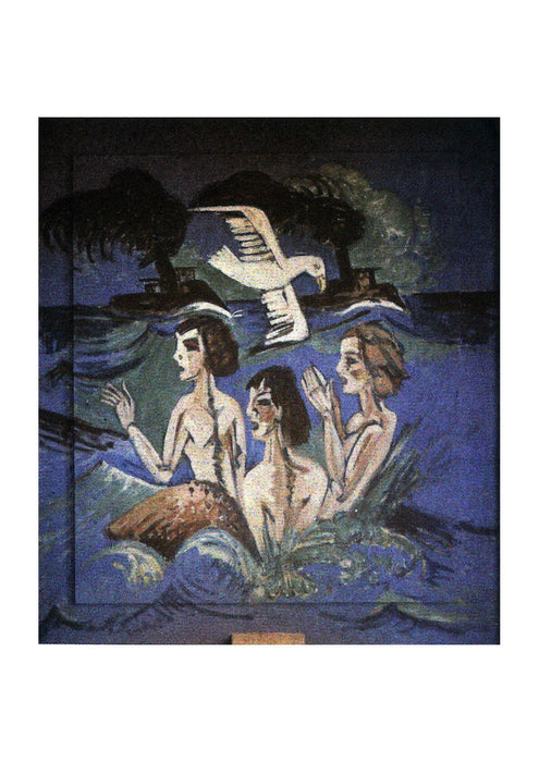 Ernst Ludwig Kirchner - 3 Bathers