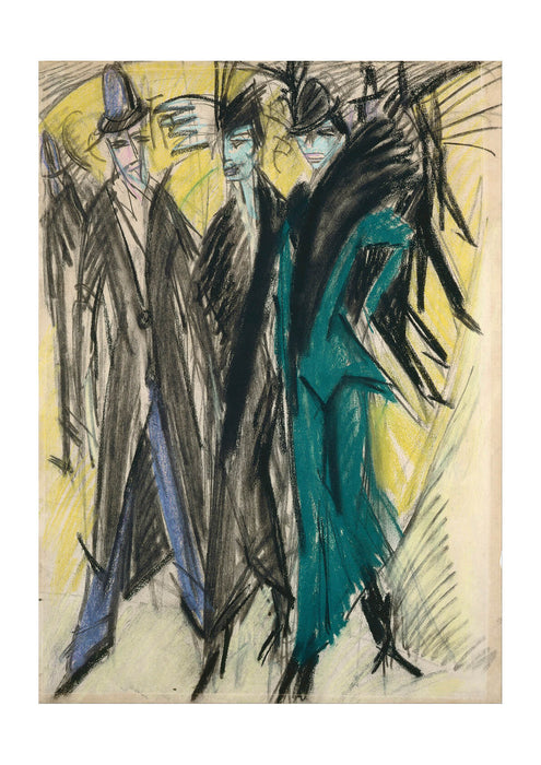 Ernst Ludwig Kirchner - Berlin Street Scene