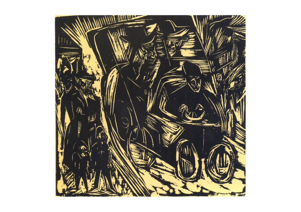 Ernst Ludwig Kirchner - Black and Beige