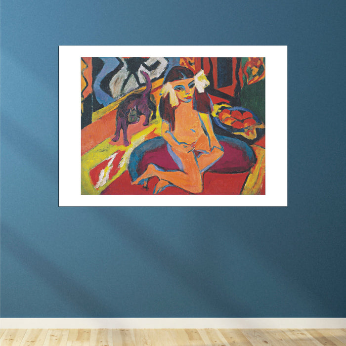 Ernst Ludwig Kirchner - Colourful Girl