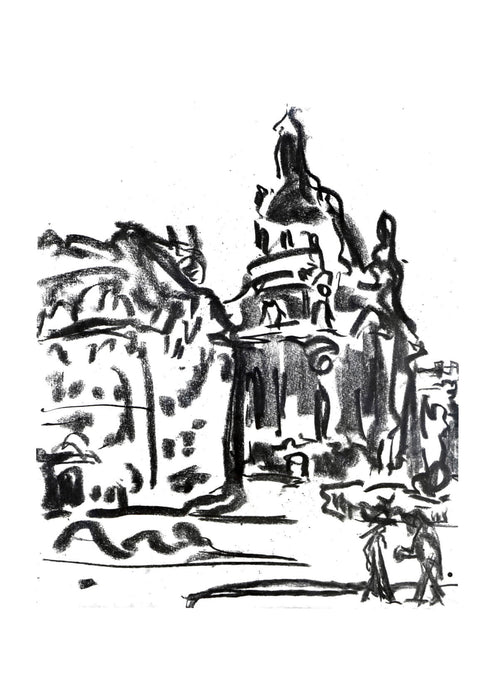 Ernst Ludwig Kirchner - Frauenkirche 1908
