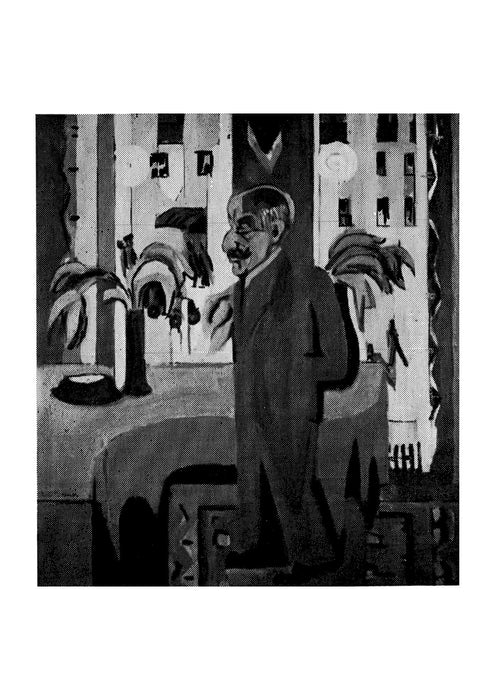Ernst Ludwig Kirchner - Max Liebermann von 1926