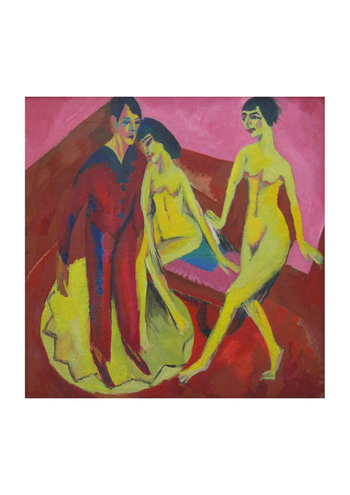 Ernst Ludwig Kirchner - Tanzschule 1914-1