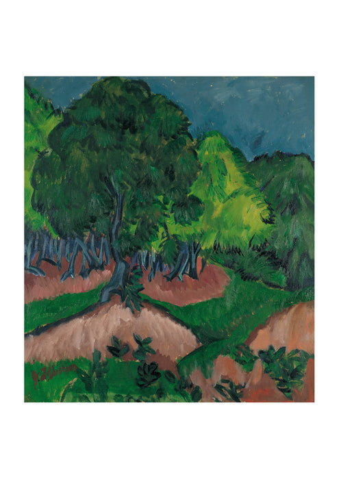 Ernst Ludwig Kirchner - Trees