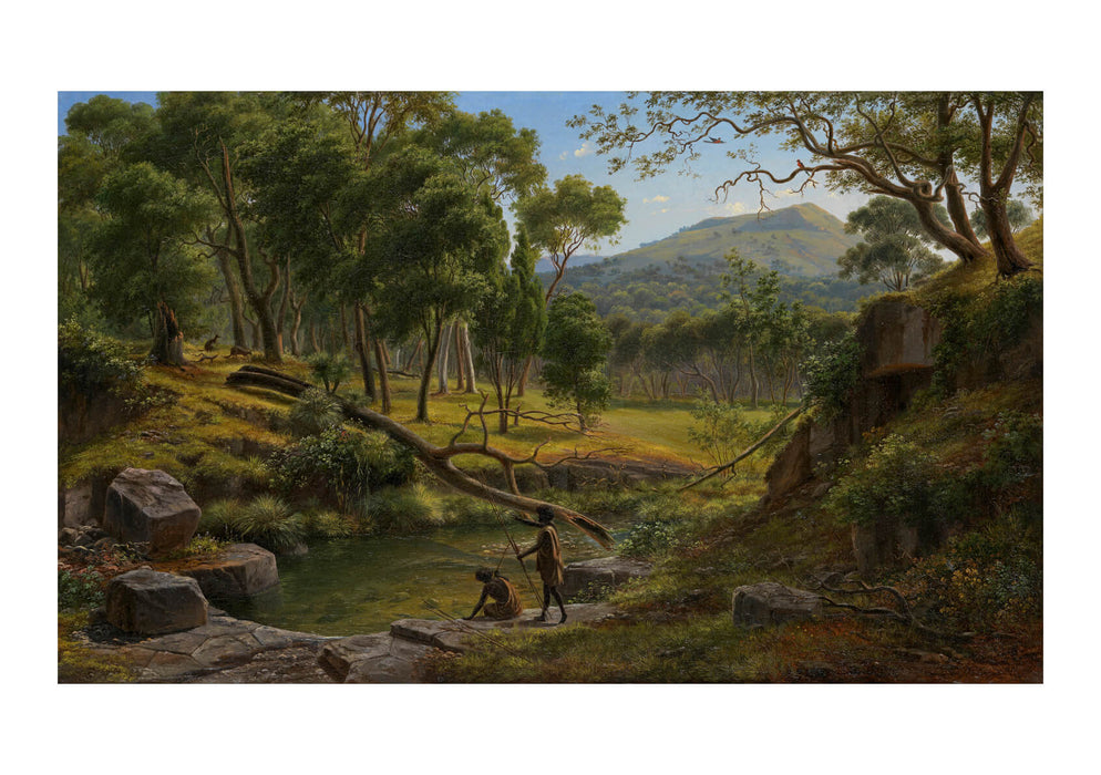 Eugène Von Guérard - Warrenheip Hills Near Ballarat