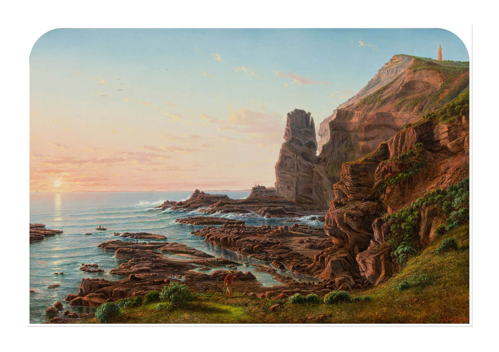 Eugene Von Guérard - Castle Rock Cape Schanck