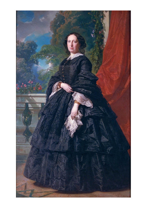 Federico De Madrazo - Portrait Of Carlota Quintana Badia