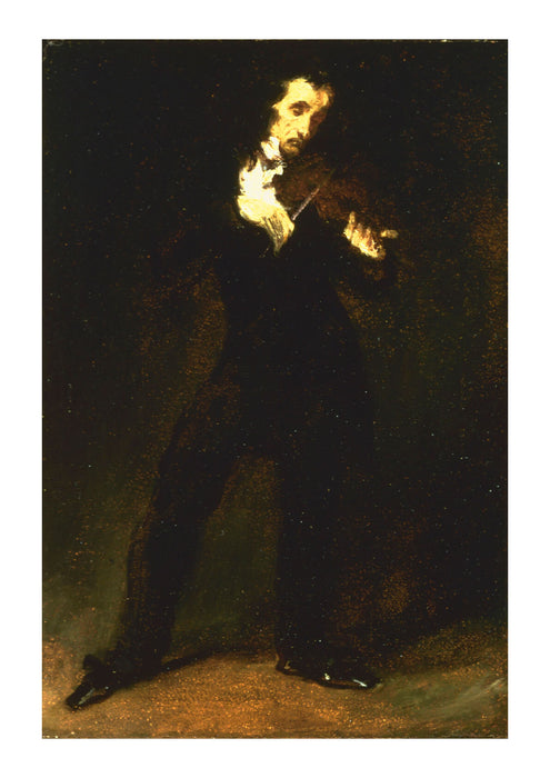 Ferdinand-Victor-Eugène Delacroix - Paganini