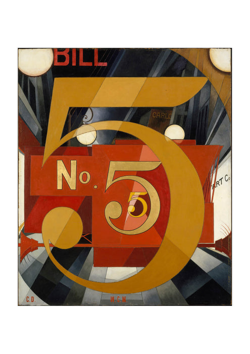 Figure Five in Gold Charles Demuth