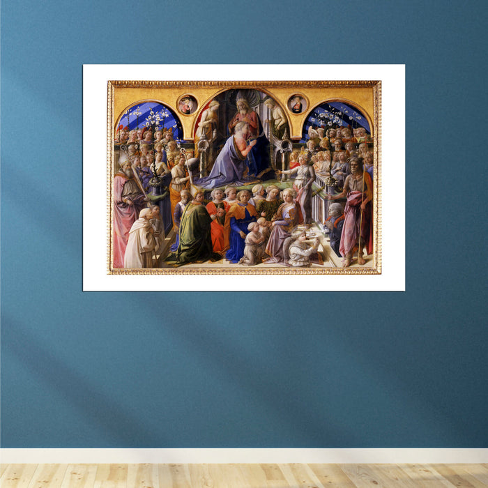 Filippo Lippi Incoronazione della Vergine