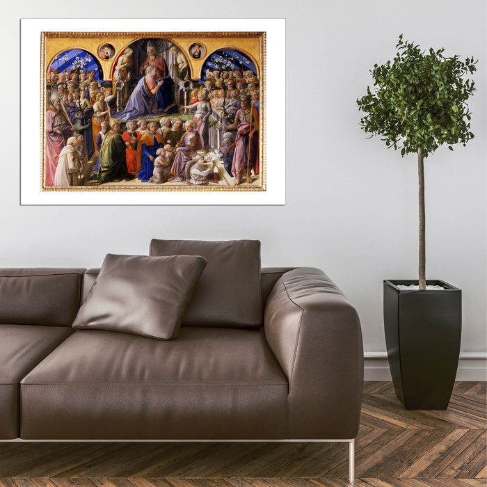 Filippo Lippi Incoronazione della Vergine