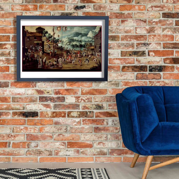 Folding Screen With Indian Wedding