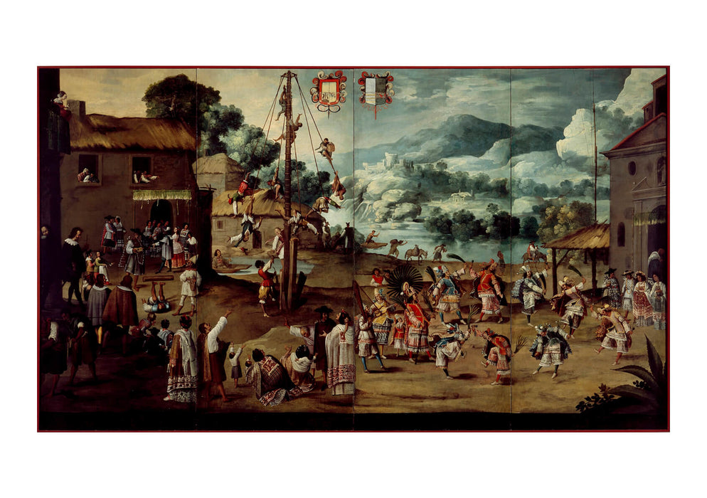 Folding Screen With Indian Wedding