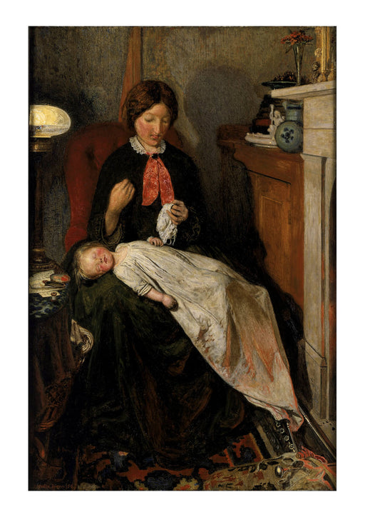 Ford Madox Brown - Waiting — Spiffing Prints