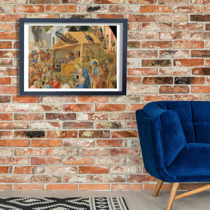 Fra Angelico & Fra Lippi - Adoration Of Magi Cropped