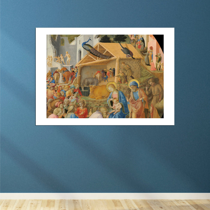 Fra Angelico & Fra Lippi - Adoration Of Magi Cropped