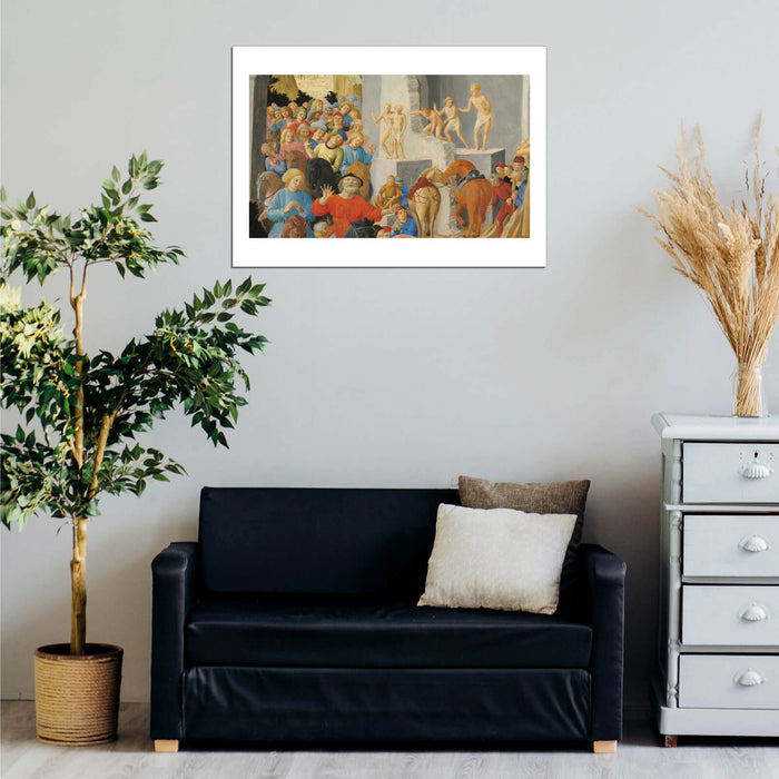Fra Angelico and Fra Lippi - Adoration Of Magi Cropped