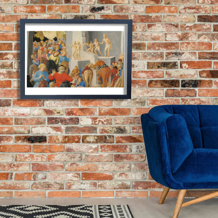 Fra Angelico and Fra Lippi - Adoration Of Magi Cropped