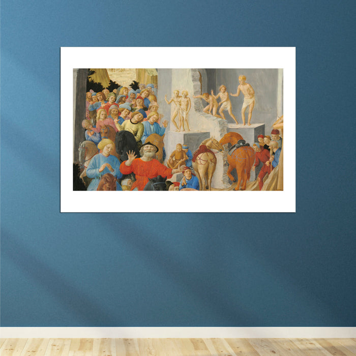 Fra Angelico and Fra Lippi - Adoration Of Magi Cropped