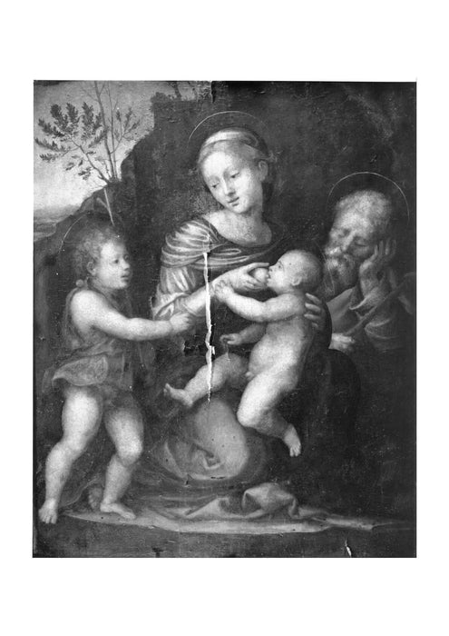 Fra Bartolomeo - Holy Family With St John
