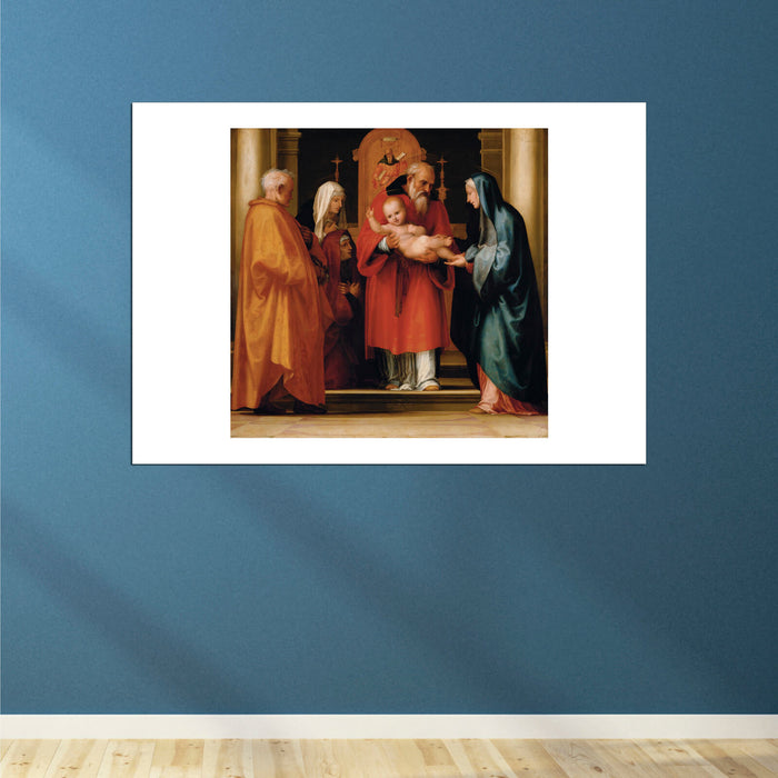 Fra Bartolommeo - The Scene Of Christ In The Temple