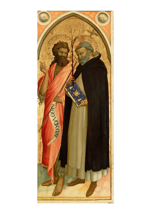 Fra Giovanni Da - St John Baptist and St Dominic