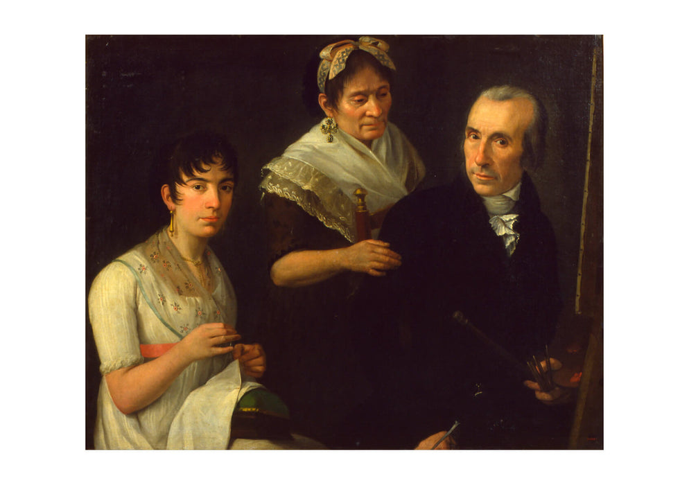 Francesc Lacoma I Sans - The Painter's Family