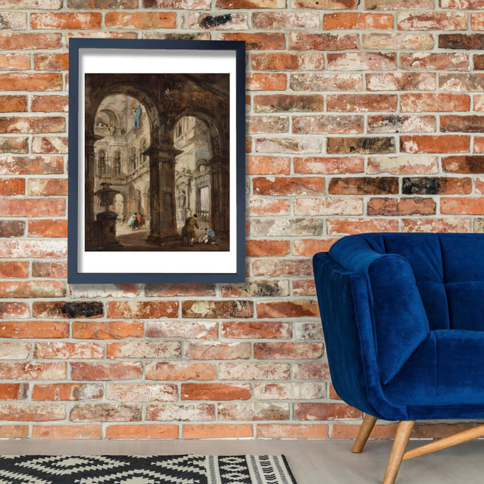 Francesco Guardi - An Architectural Capriccio