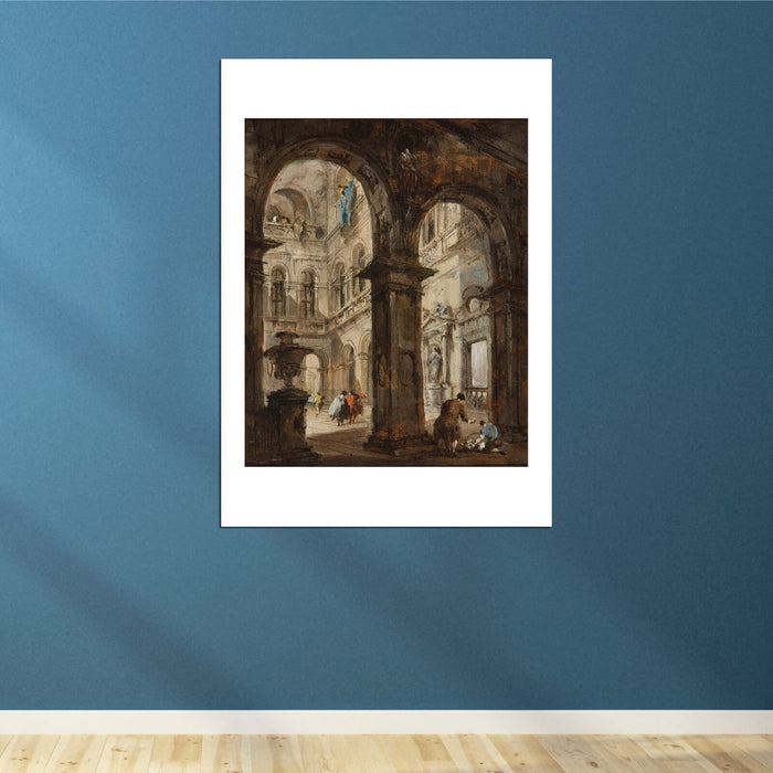 Francesco Guardi - An Architectural Capriccio