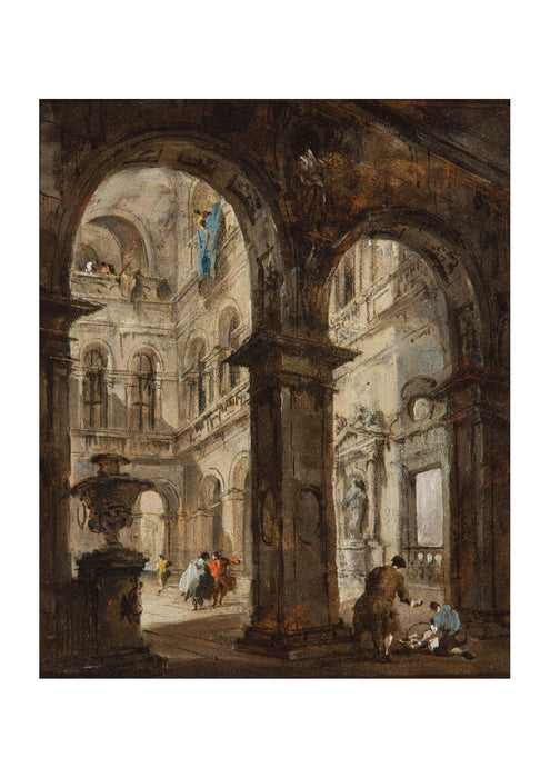 Francesco Guardi - An Architectural Capriccio