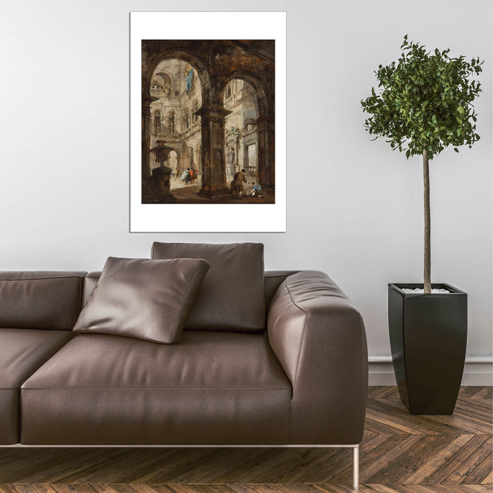 Francesco Guardi - An Architectural Capriccio