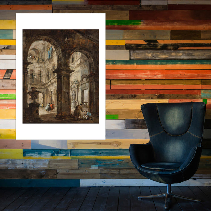 Francesco Guardi - An Architectural Capriccio