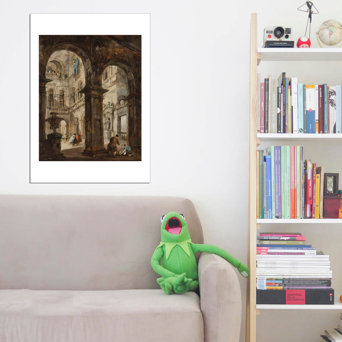 Francesco Guardi - An Architectural Capriccio