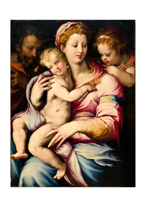 Francesco Salviati - Holy Family With St John