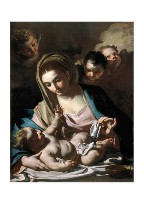 Francesco Solimena - Madonna And Child
