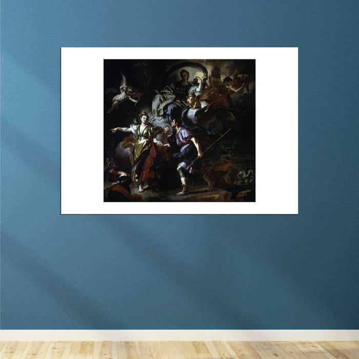 Francesco Solimena - The Royal Hunt Of Dido And Aeneas