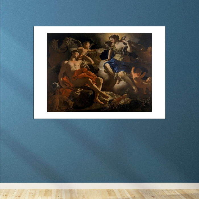 Francesco Solimena Diana and Endymion