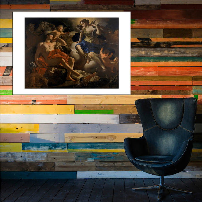 Francesco Solimena Diana and Endymion