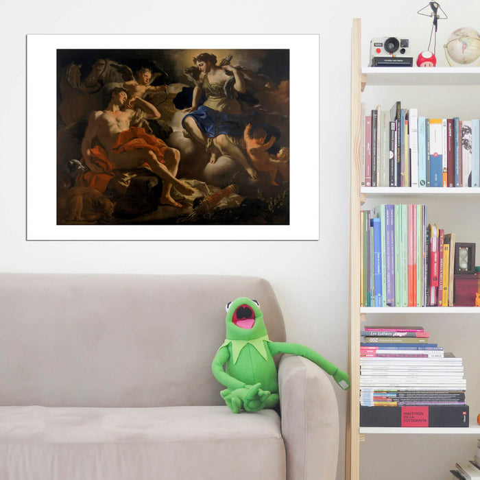 Francesco Solimena Diana and Endymion