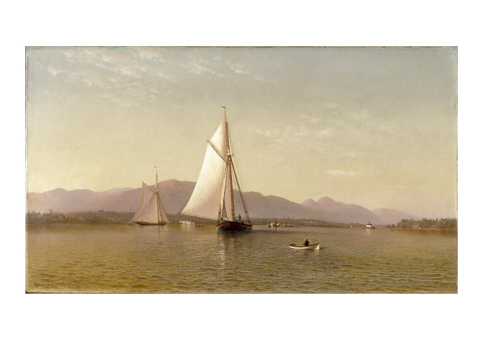 Francis Augustus Silva - The Hudson At The Tappan Zee
