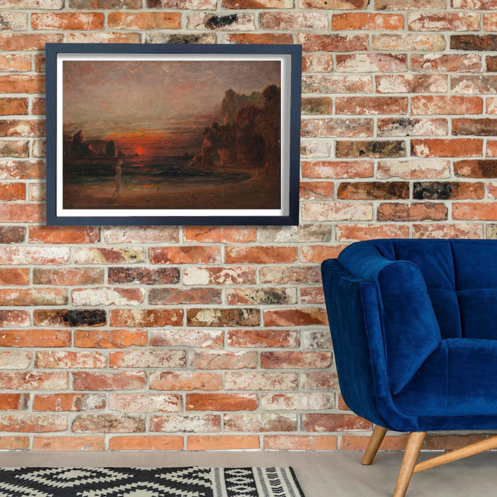 Francis Danby - Study For 'calypso's Grotto'