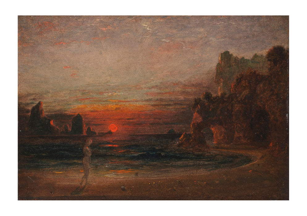Francis Danby - Study For 'calypso's Grotto'