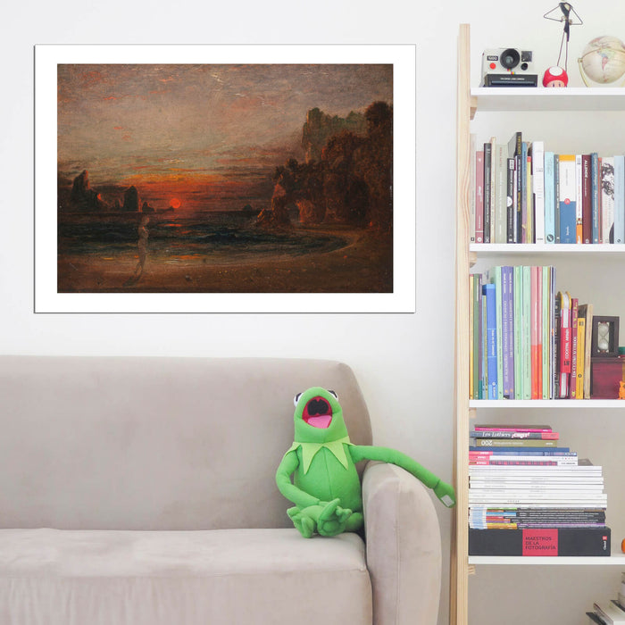 Francis Danby - Study For 'calypso's Grotto'